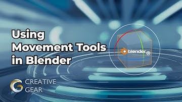 How to use Move, Rotate and Scale in Blender? - blender tutorial for beginners