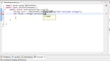 Lesson 19 If Else if Else JAVA Prog - Sahalsoftware
