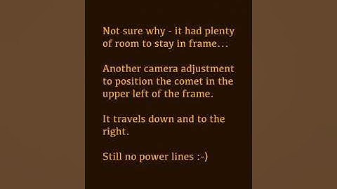 Comet C/2020 F3 NEOWISE - Tight Angle Full Sequence - Black and White Exposure View