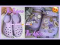 Create Custom Bling Croc w/Me | Make your crocs go from blah 😕 to ahhh😍😱 | QueenAria Ziya