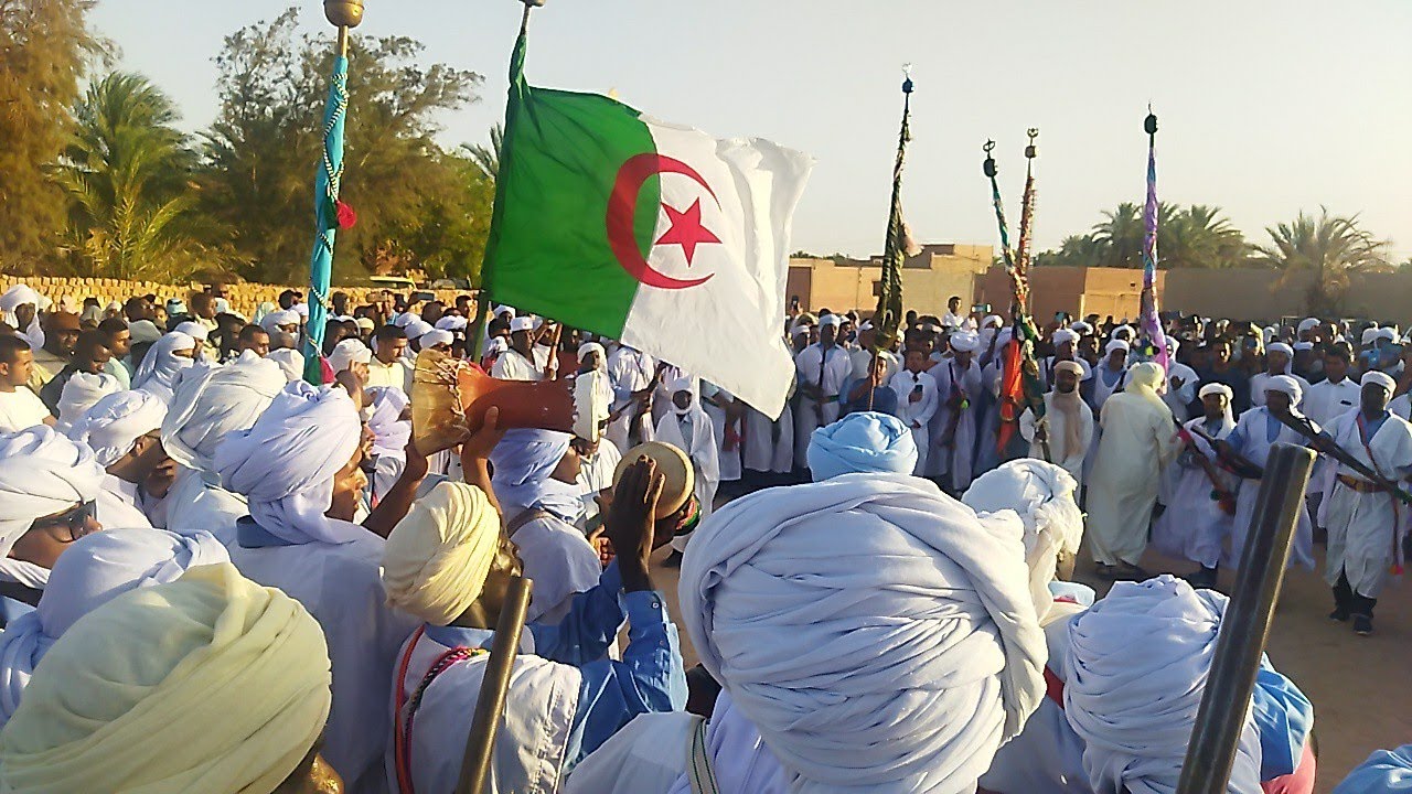 زيارة سيدي زايد قصر تبرغمين أوقروت تيميمون قرص بارود فزعة قصر الحاج