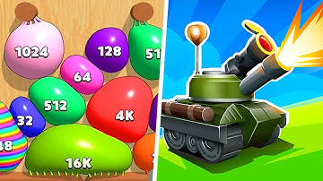 Blob Merge Master vs Tank War - Merge Battles Gameplay (Part 1)