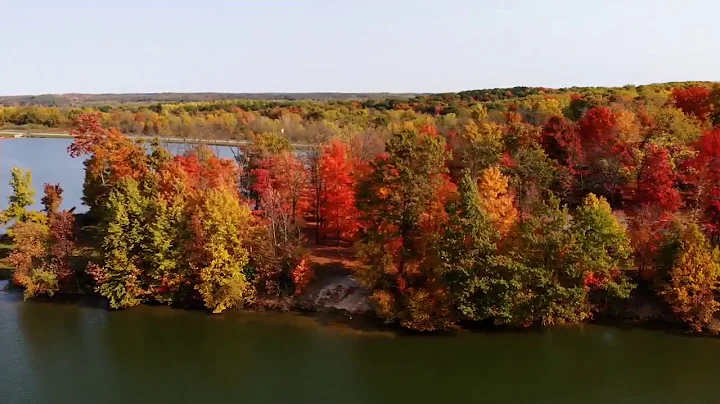 Pure Michigan Fall drone footage