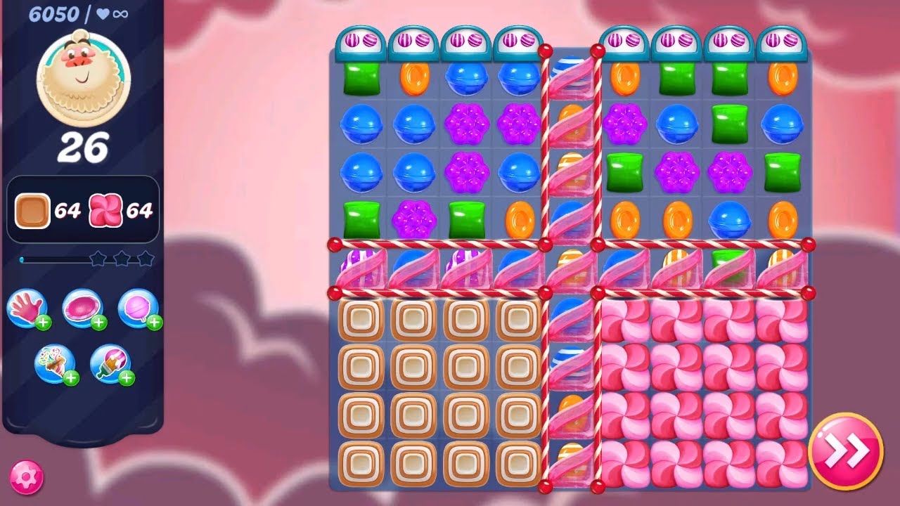 Candy Crush Saga LEVEL 6047 NO BOOSTERS - YouTube