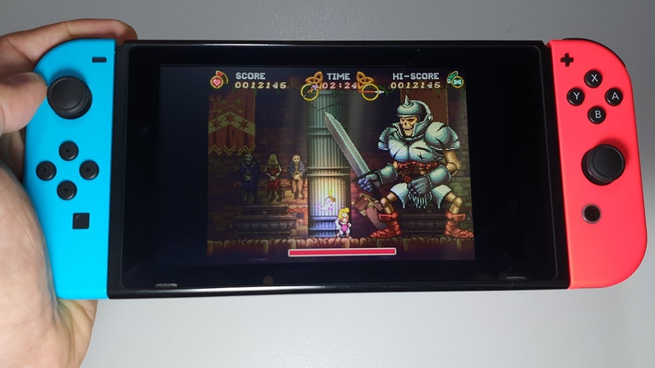 Battle Princess Madelyn Royal Edition Nintendo Switch handheld