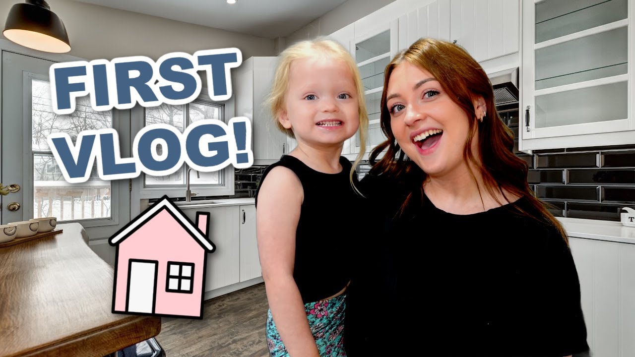 FIRST VLOG IN OUR NEW HOME! - YouTube