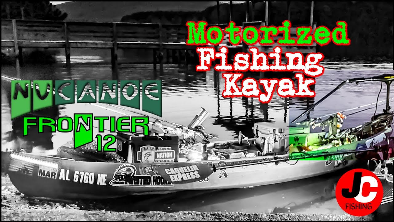 Motorized Fishing Kayak - YouTube