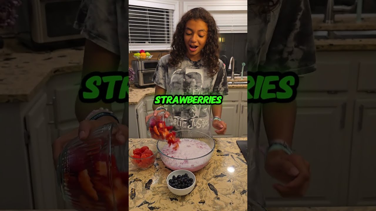 Strawberry Milk Hwachae Food Diy Funny Youtubeshorts Shortsfeed Shortsviral Viralvideos Fyp