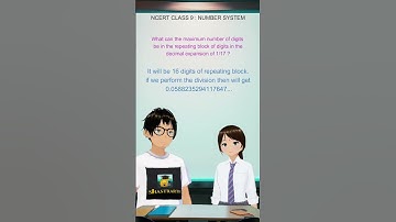 Repeating Block of Digits in the Decimal Expansion of 1/17