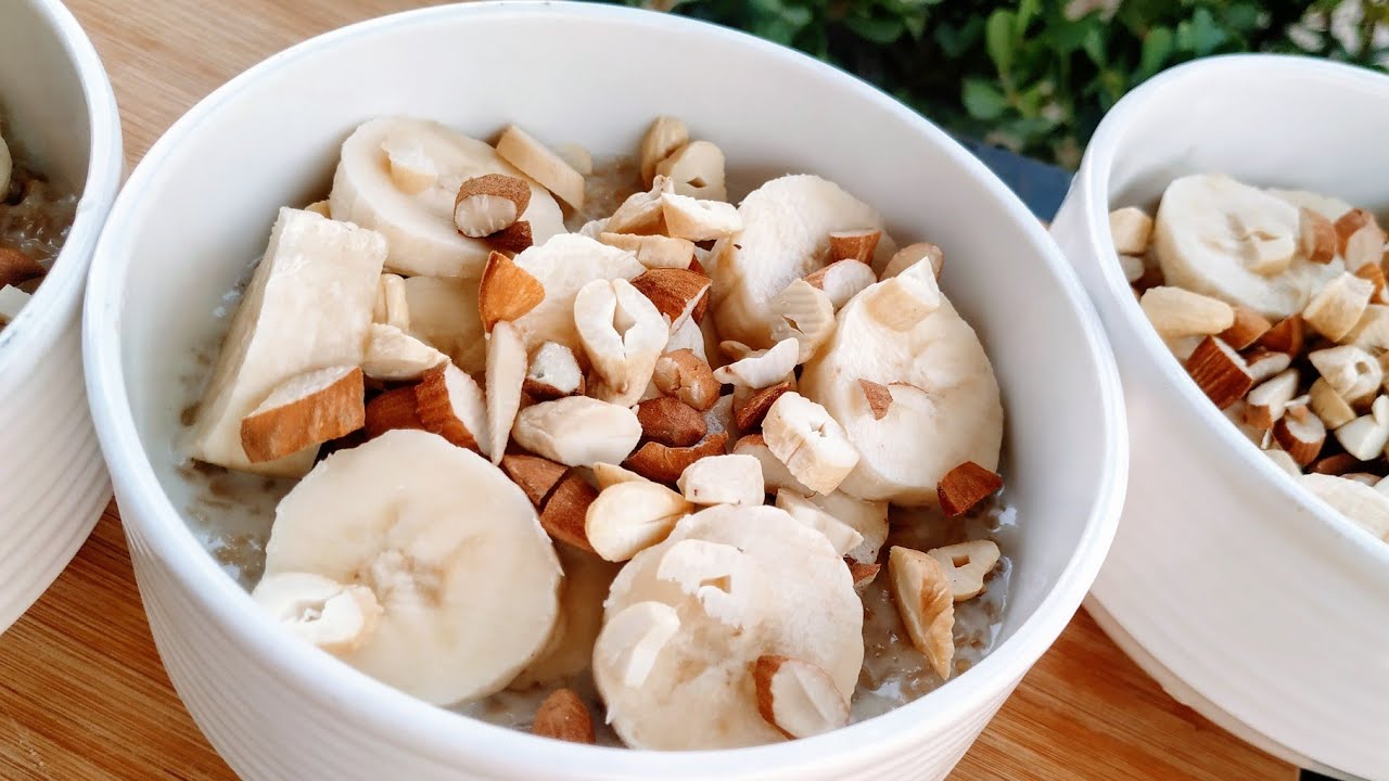 OAT MEAL to GAIN WEIGHT Healthy & easy recipe The Best Oatmeal