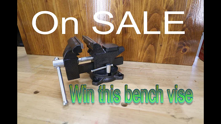How to upgrade your work bench ~ adding Goehner's vise  C&T ep 352