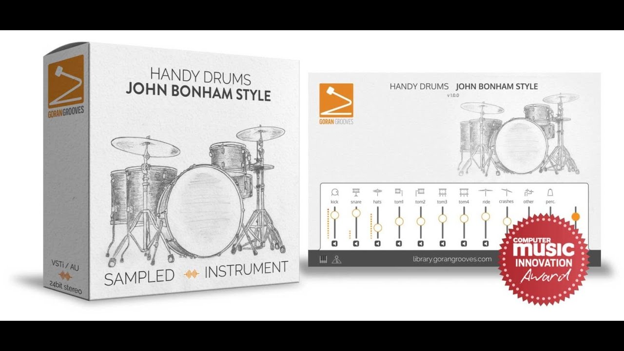 GoranGrooves Handy Drums ROCK LEGEND V2 - beatcloud - DTM,DAW