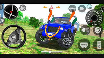 Modified Mahindra Thar😈Games:Indian Thar (Gadi Wala Games) Car Game Android Game - And roid Gameplay