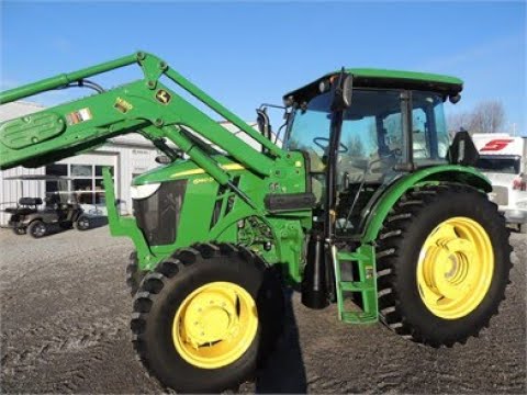 2013 JD 6140D 4x4 Cab & Loader, 1785 Hours - YouTube