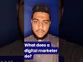 What Does a Digital Marketer Actually Do? #saaddigital  #digitalmarketing