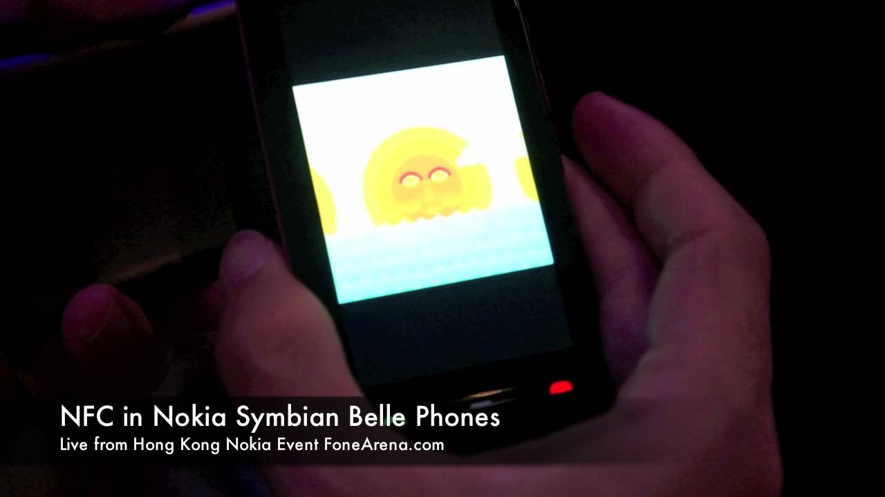 NFC Photo Sharing in Nokia Symbian Belle Phones