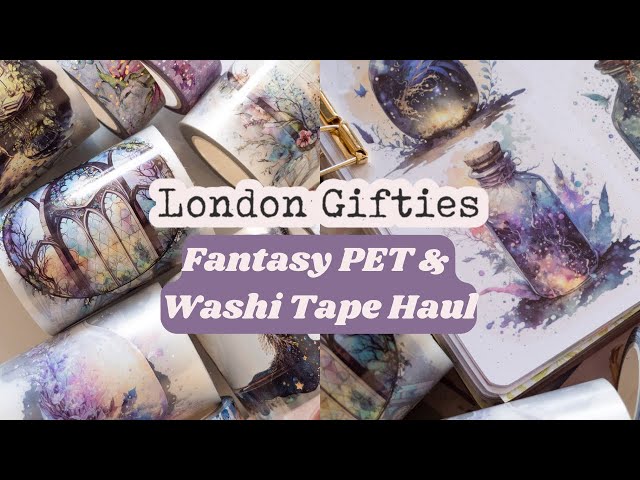 Fantasy Forest Wide Washi / PET Tape