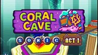 DesMuMe - Sonic Rush Adventure Coral Cave, Sonic - Act 1