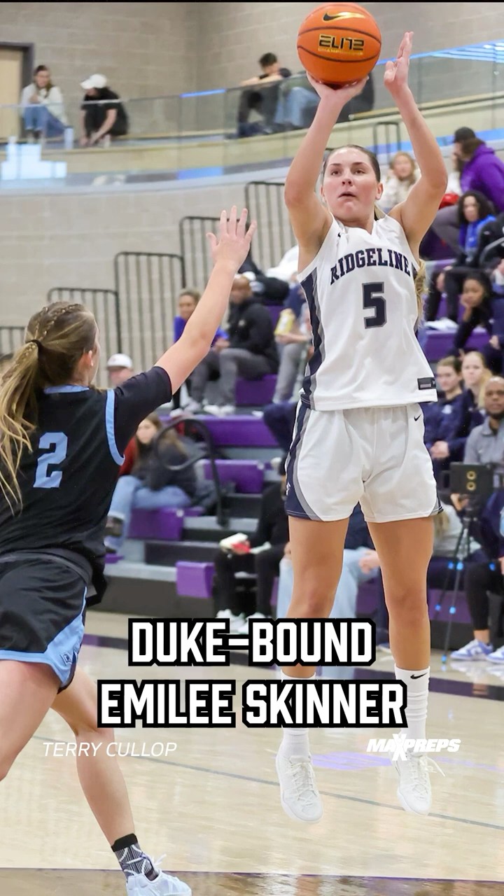 She's Duke bound with SERIOUS game ? ? #shorts