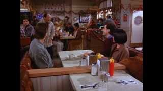 Great Scenes in TV History - George & Jerry Conspire About The Race (Seinfeld)