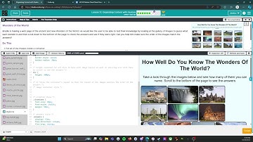 Code.org - CS Discoveries - Unit 2: Web Development - Lesson 12: Level 7