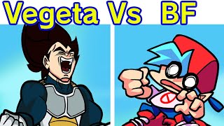 Friday Night Funkin' Vs Vegeta Semana y Escenas - Saturday Saiyan Showdown (DBZ Anime/Dragon Ball Z)