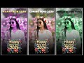 NEW COMING SONG||TENDRING HAPPY NEW YEAR 2026 JHUMAR STATUS VIDEO EDITING ALIGHT MOTION 