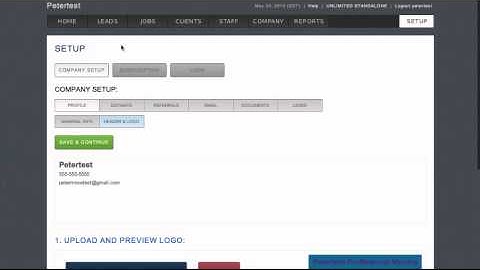 MoverBase Tutorial: Add Header and Logo