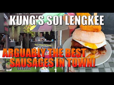 Kungs Restaurant, Soi Lengkee Pattaya. Quality sausages and great food, pop in and pay a visit here!