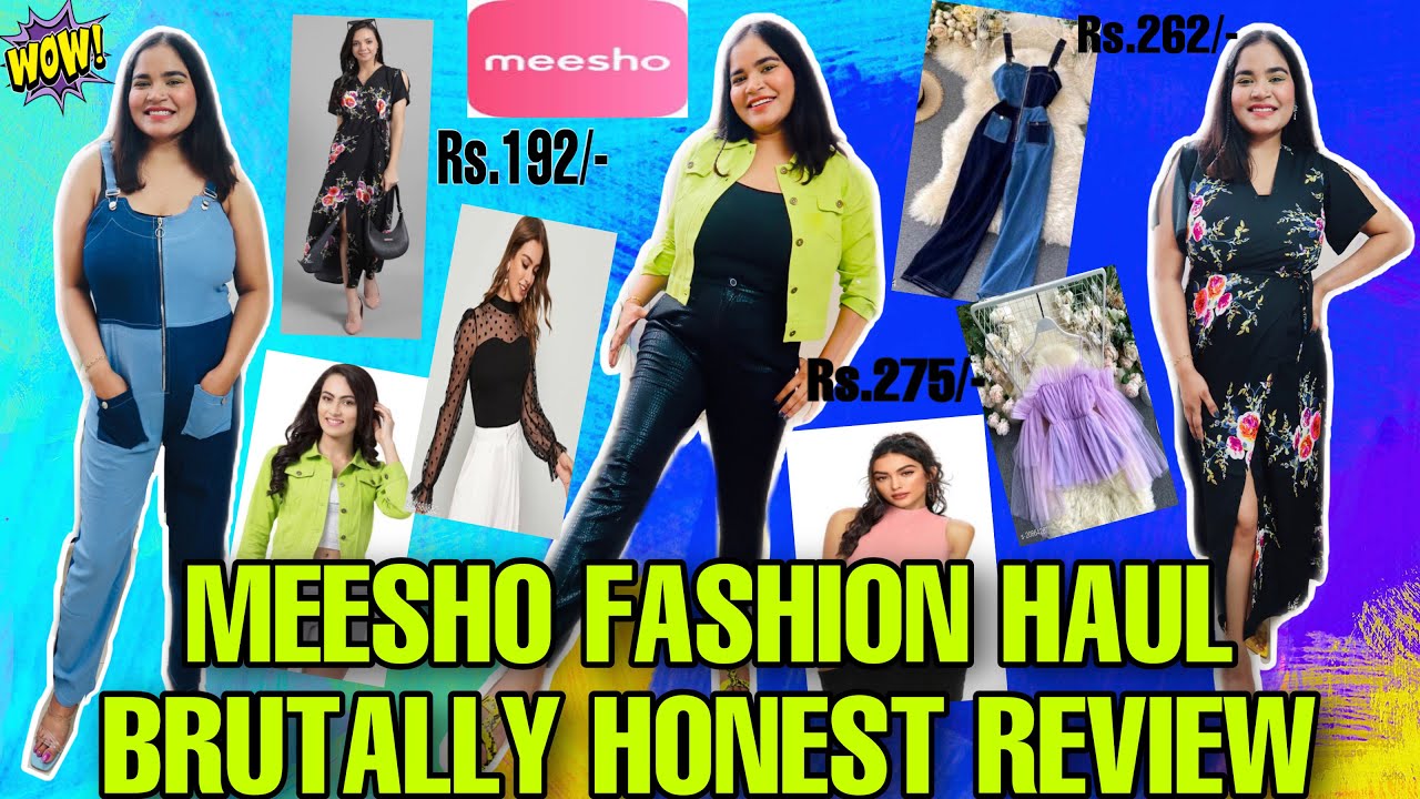 MEESHO* Fashion Haul😍 / Tops /Dresses / Jumpsuits / Under Rs.455/- only/  Brutally Honest Review🧐 