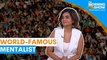 Mentalist Suhani Shah reads the hosts