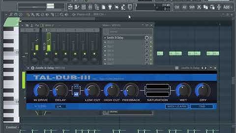Secuencia de hi hat con Delay