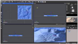 Modeling in world machine : Rocks and lake Vue workflow, part  3