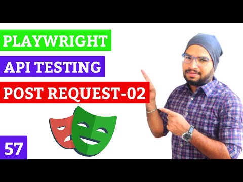 Playwright API Testing #57 POST API Request using Static JSON File