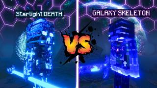 Starlight Death Đối Đầu Với Galaxy Skeleton Trong Minecraft - Titan Đại Chiến #2 screenshot 2