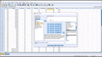 Creating Weighted and Unweighted Averages in SPSS