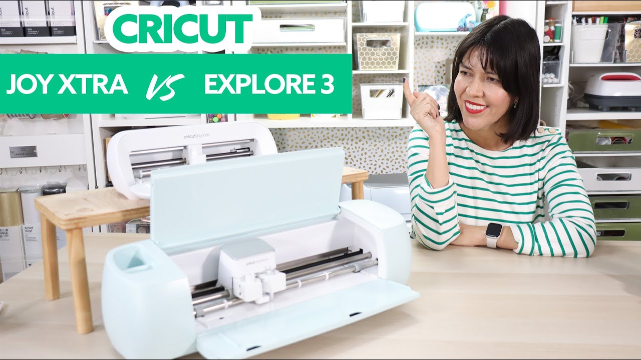 Cricut Joy, Joy Xtra, and Explore 3 comparison // Which Machine is Right  for You 