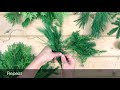 DIY Evergreen Garland