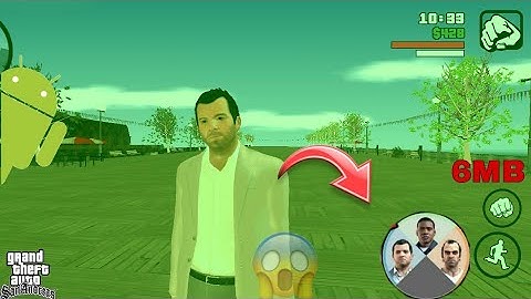 GTA SA  ANDROID CHARACTER SWITCH LIKE GTA V | GTA SA DEFINITIVE EDITION ANDROID