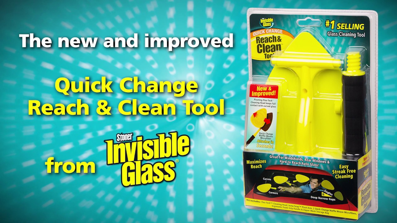 Invisible Glass Reach and Clean Tool