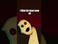 His head came off #subscribe #funny #like #youtubeshorts #capcut