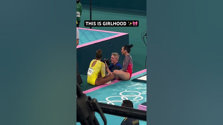 Rebeca Andrade and Suni Lee share a moment before receiving their medals🤍 #olympics2024 #gymnastics
