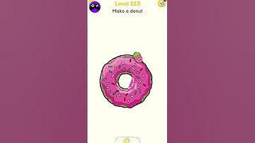 Delete Puzzle level 223 Funny Mobile Games Android ios, Max levels Gameplay Walkthrough #shorts