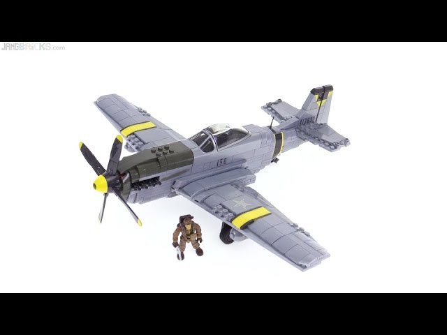 Mega Bloks PD Mustang Call of Duty Air Combat Ace set review!