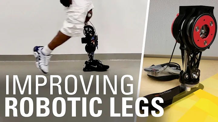 Robotic leg uses space-station-inspired motor design for more efficient, natural gait