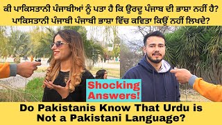 SHOCKING ANSWERS | Asking Pakistanis Where is Urdu From & Why Punjabis don't write poetry in Punjabi screenshot 5