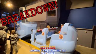 Justice League: Battle for Metropolis BREAKDOWN (Six Flags Over Georgia)