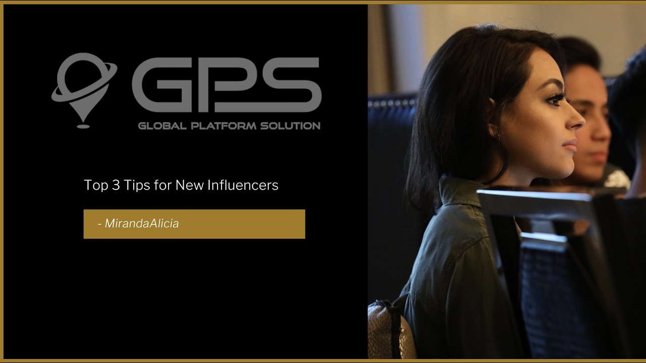 Top 5 Tips for New Influencers with GPS Influencer Miranda Alicia | GPS