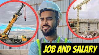 Tower crane operator salary | Mobile Crane Operator | Hydra Crane Operator Salary | Crane