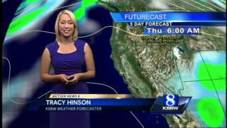 Get Your Thursday KSBW Weather Forecast 10.09.14